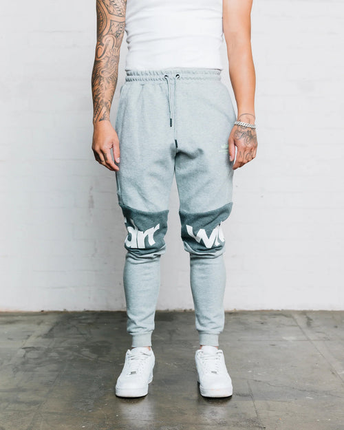 FUSION TECH TRACKPANT - GREY MARLE