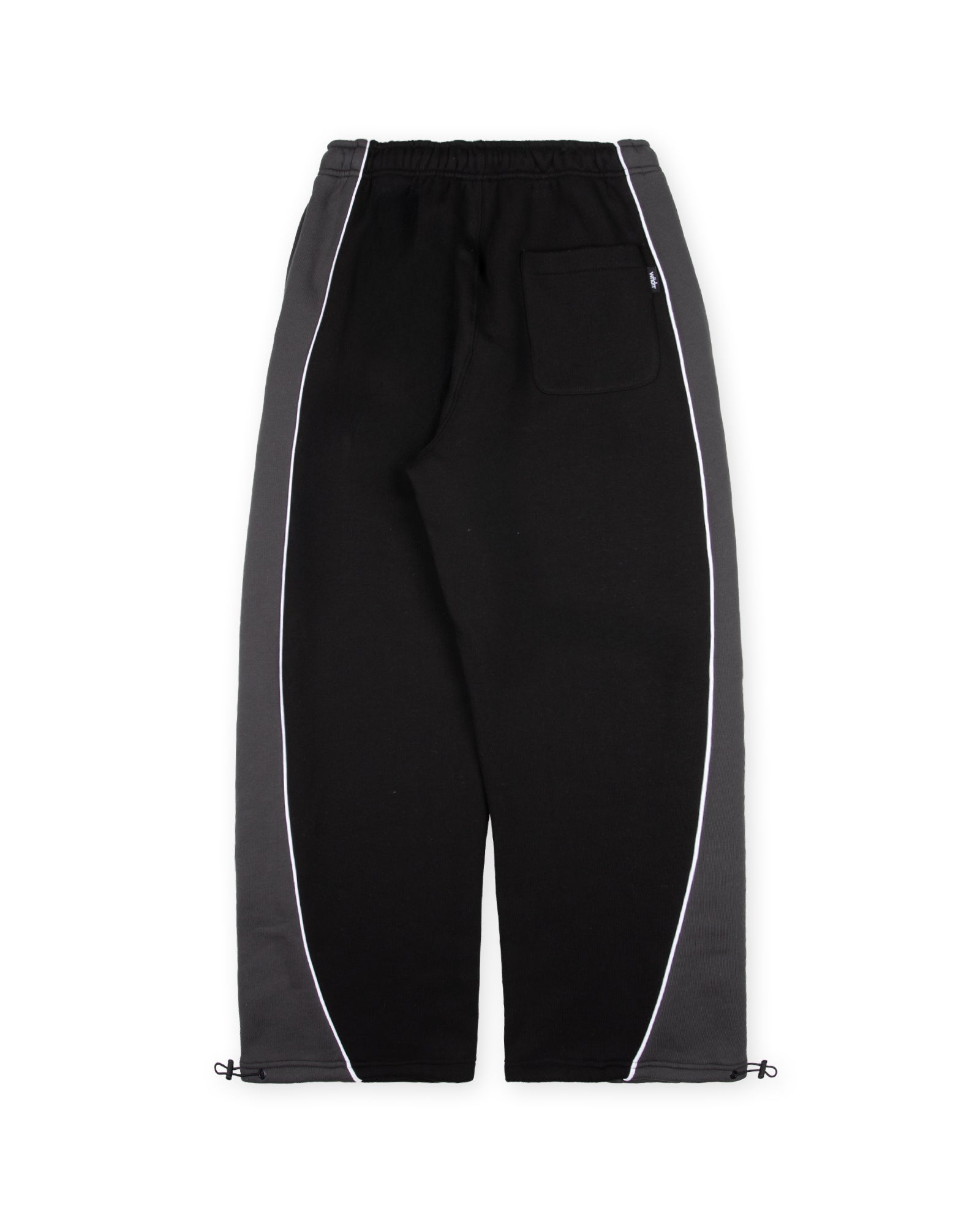 TOKEN PANEL LOUNGE TRACKPANT - BLACK/GREY