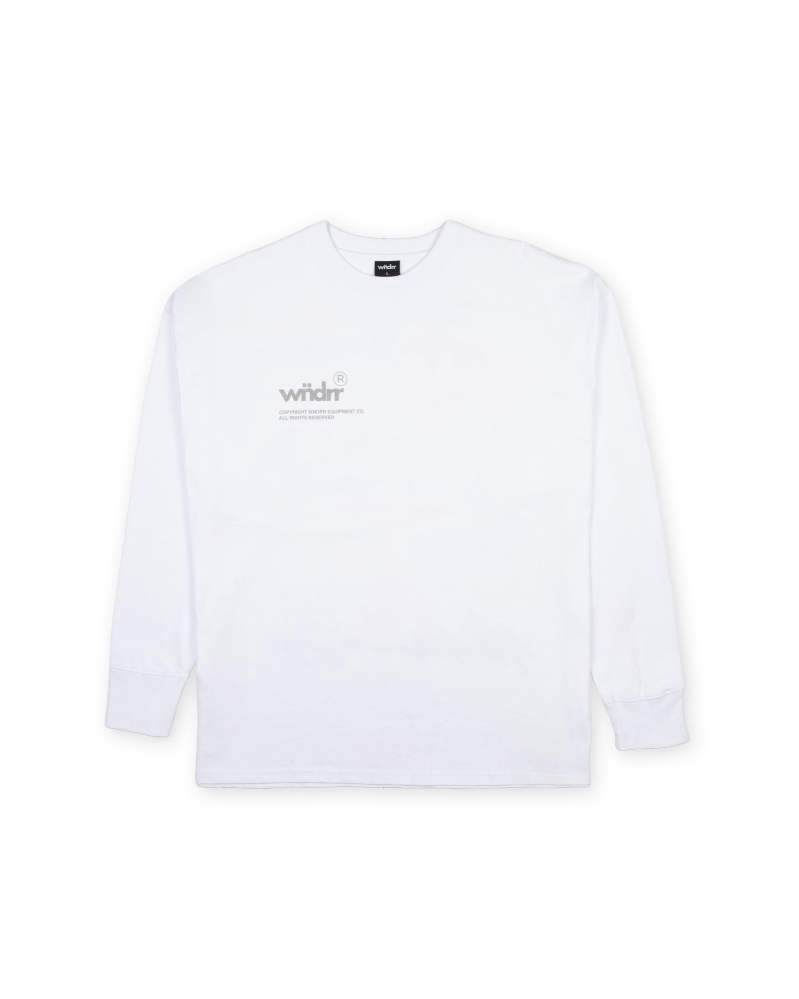 SYNDICATE L/S TEE - WHITE