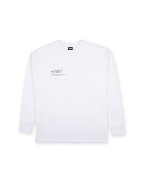 SYNDICATE L/S TEE - WHITE