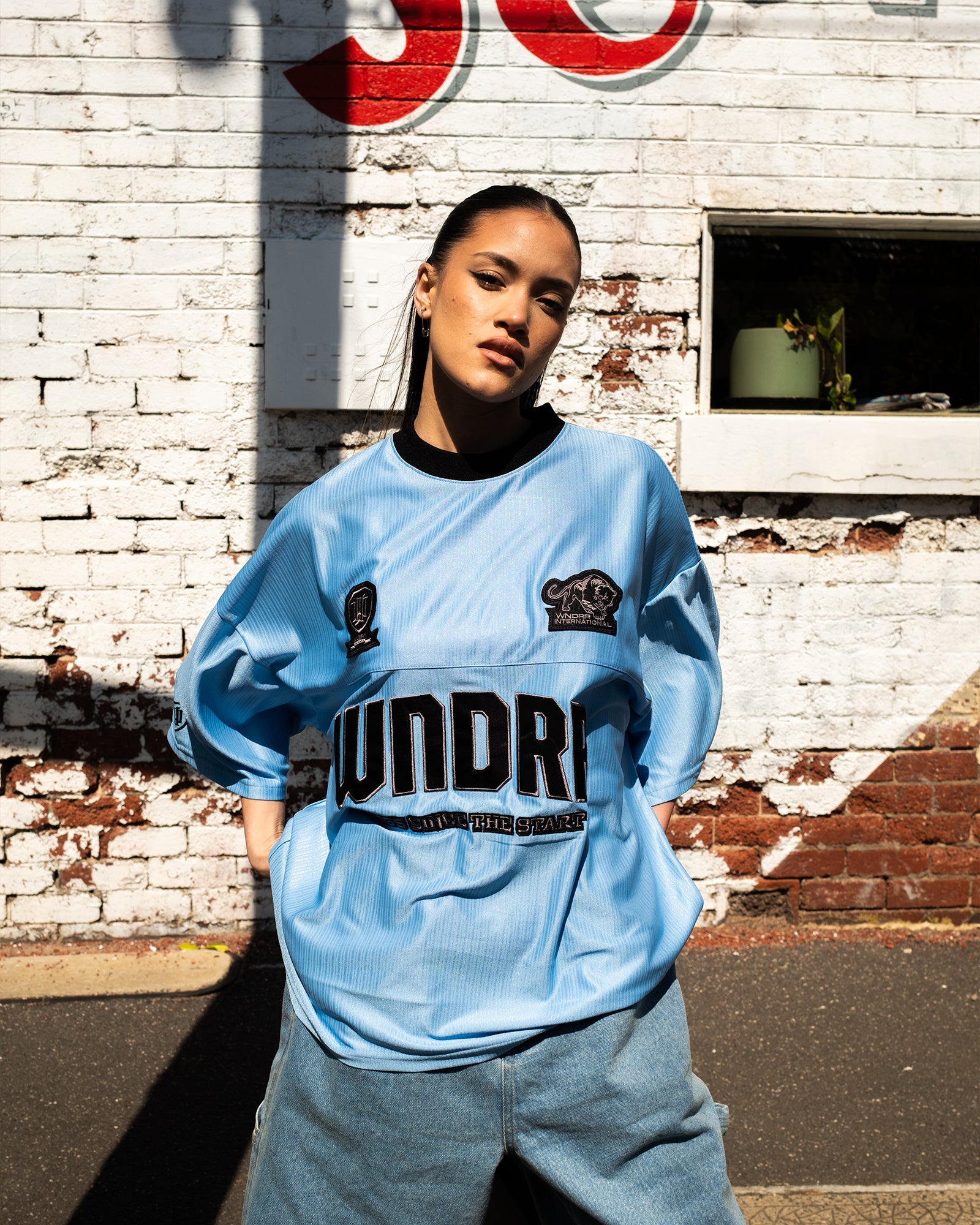 FEUD QUARTERBACK JERSEY - BLUE