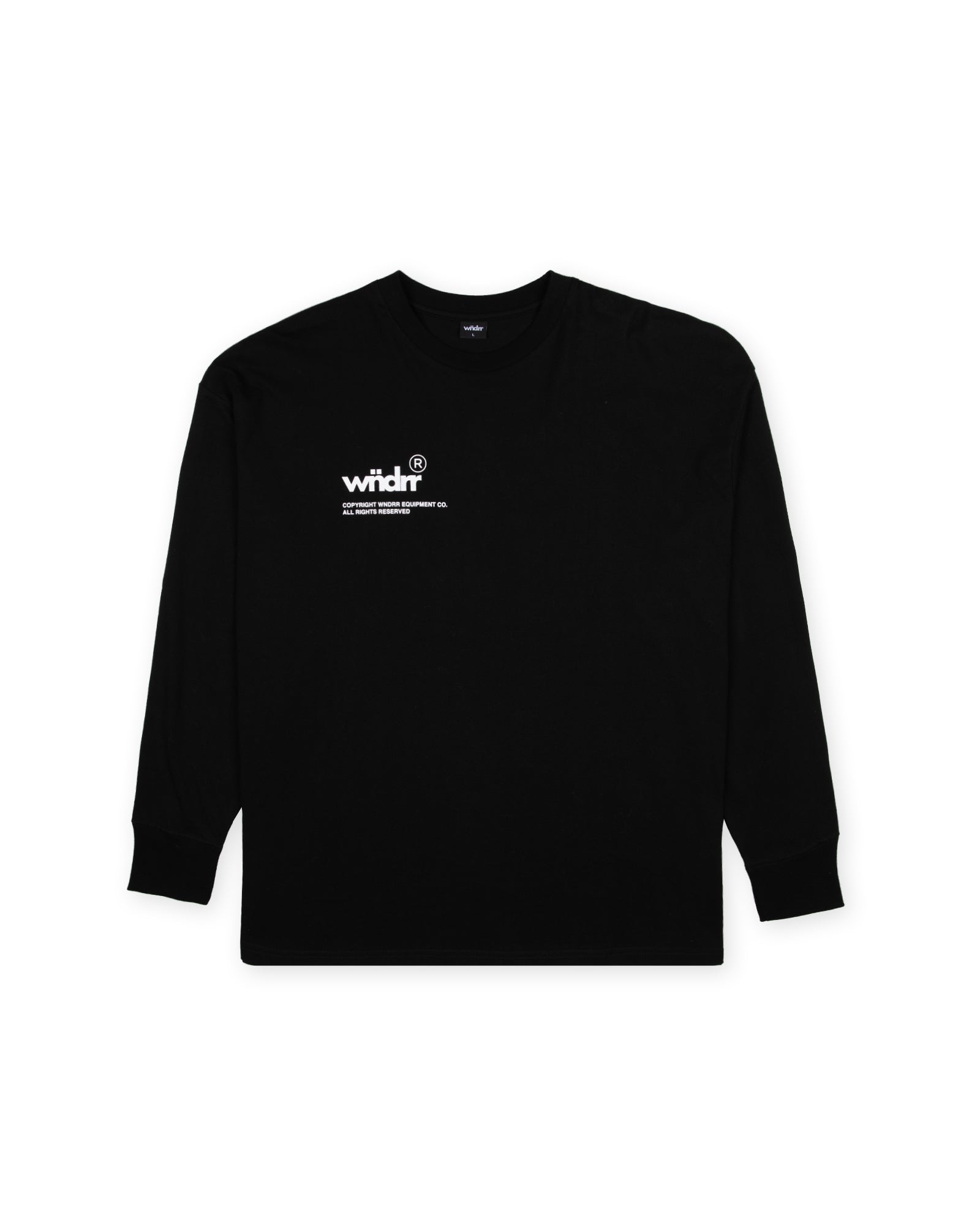 SYNDICATE L/S TEE - BLACK