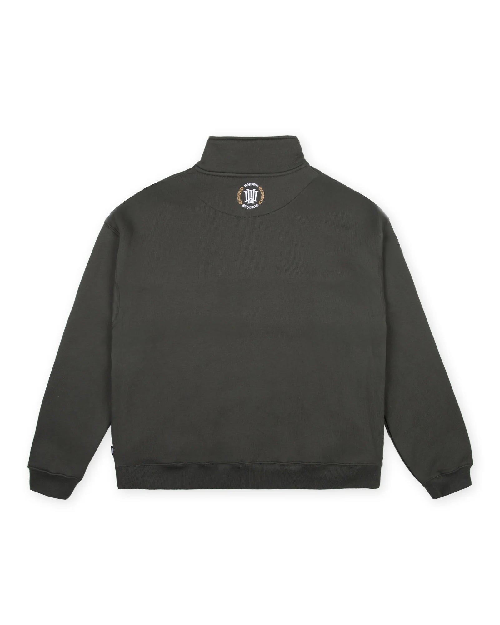 MAISON 1/4 ZIP SWEAT - INK