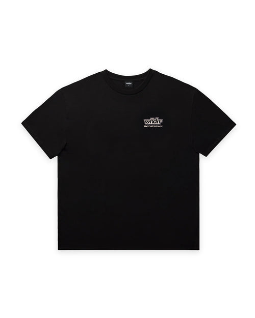 RIPSHIFT BOX FIT TEE - BLACK/BLACK