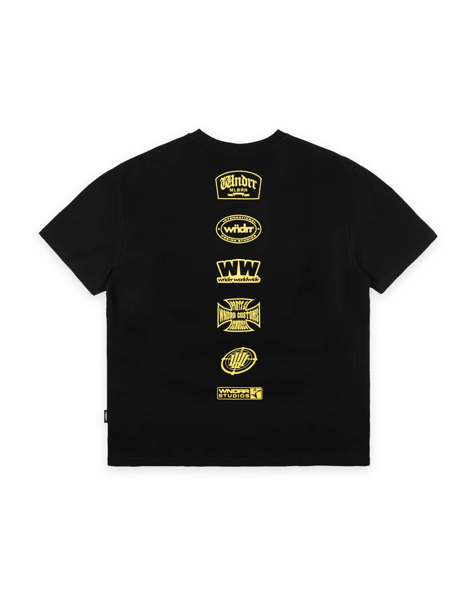 UNION BOX FIT TEE - BLACK