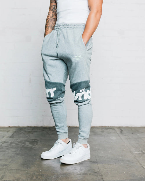FUSION TECH TRACKPANT - GREY MARLE