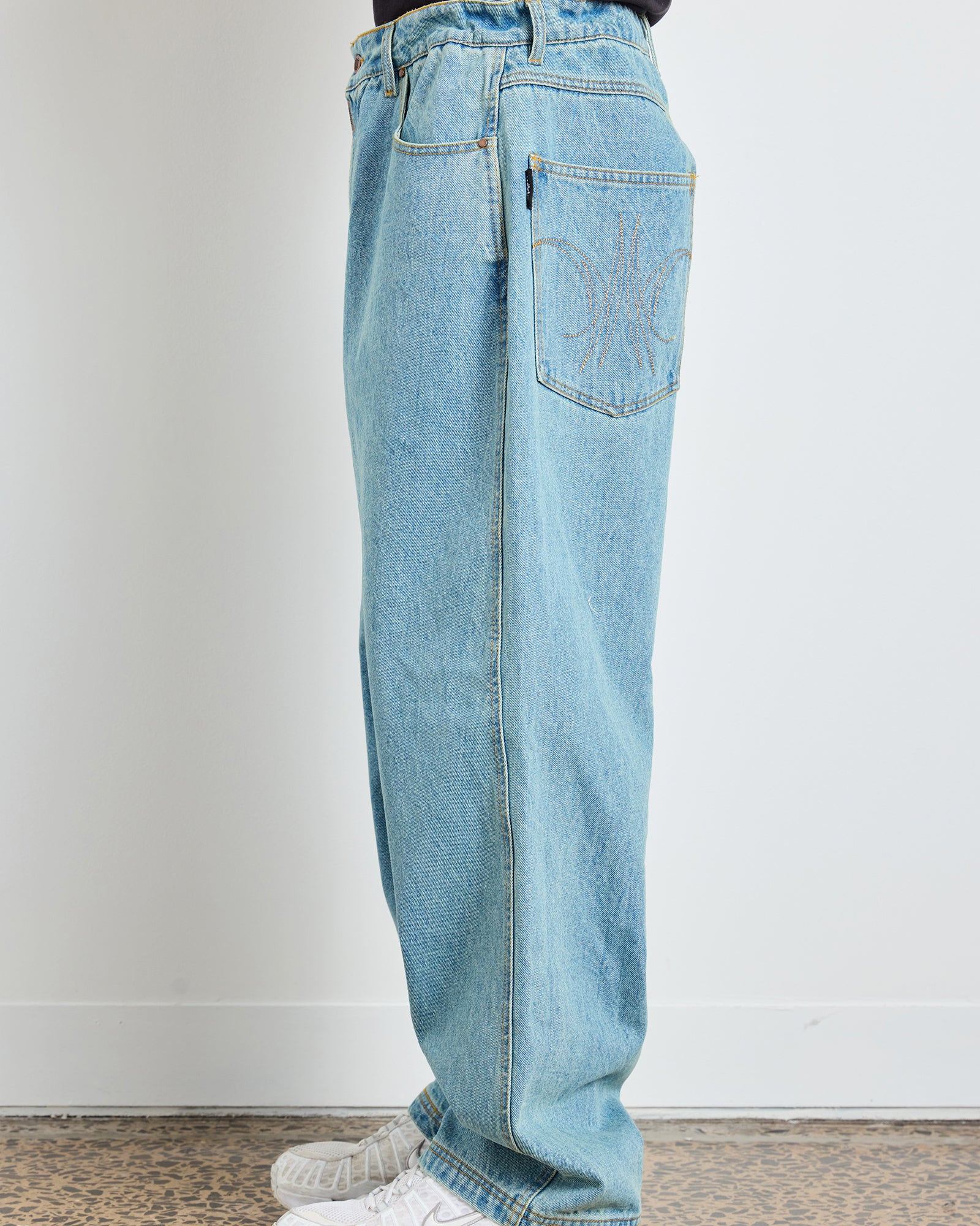 BRONCO BAGGY JEAN - WASHED BLUE