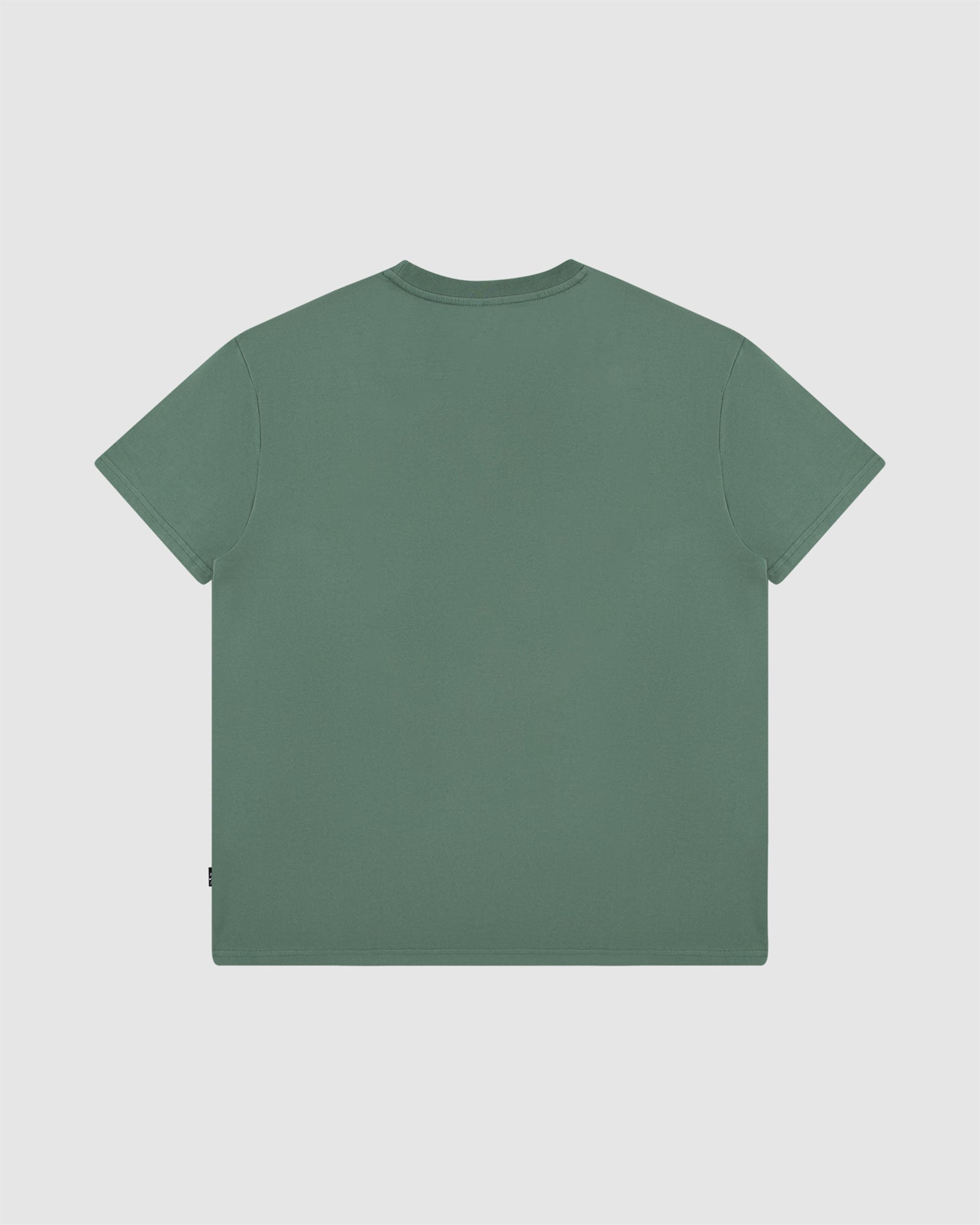 DETONE BOX FIT TEE - DARK GREEN