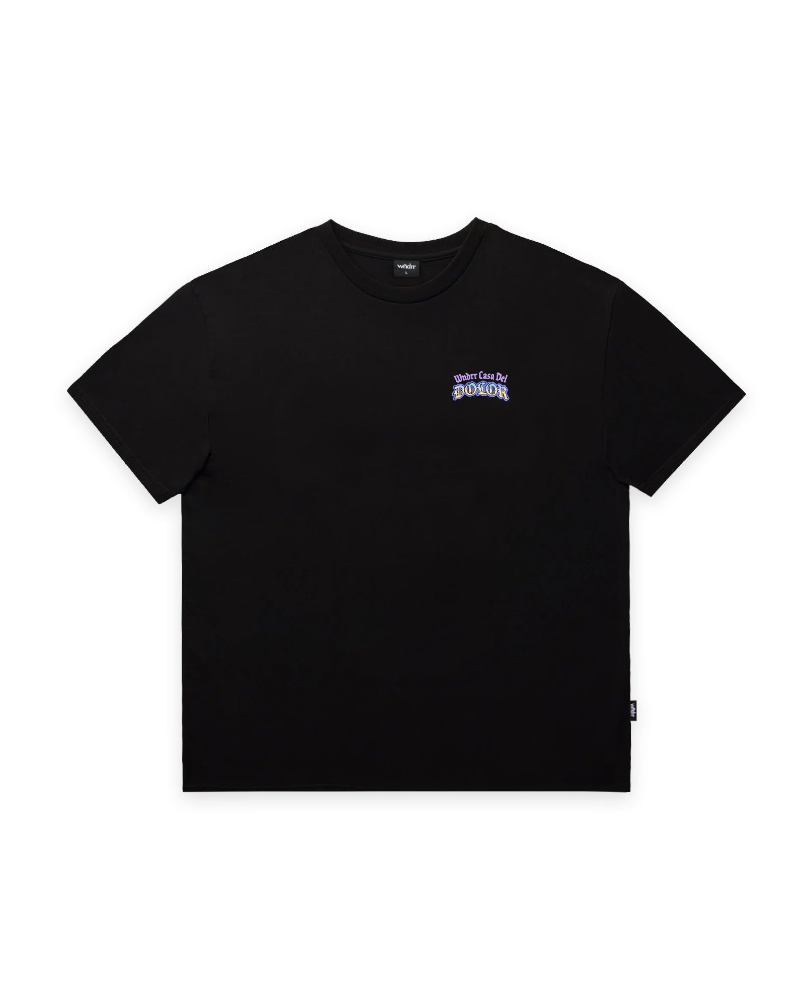 CASA DEL DOLOR BOX FIT TEE - BLACK