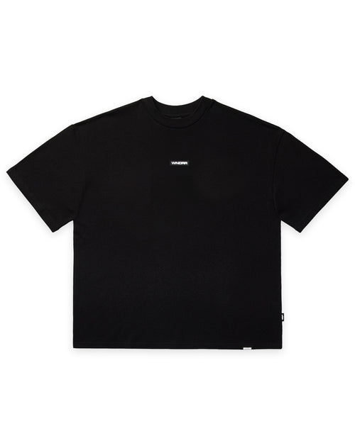 PATRON HEAVY WEIGHT TEE - BLACK/BLACK