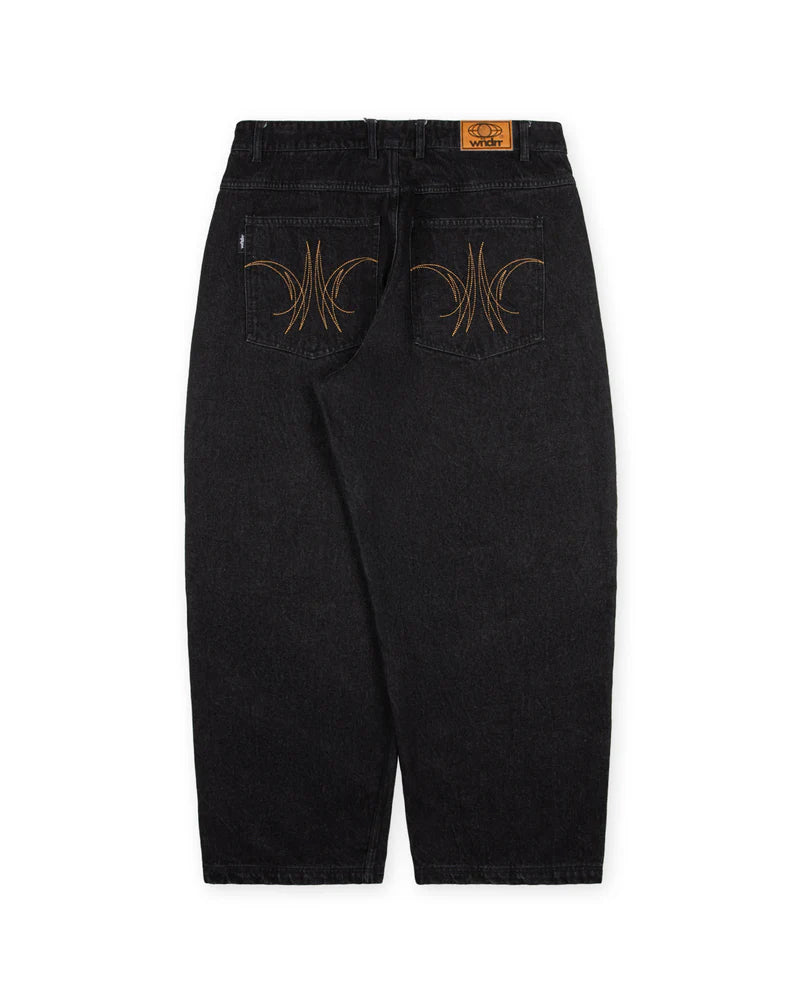 BRONCO BAGGY JEAN - WASHED BLACK