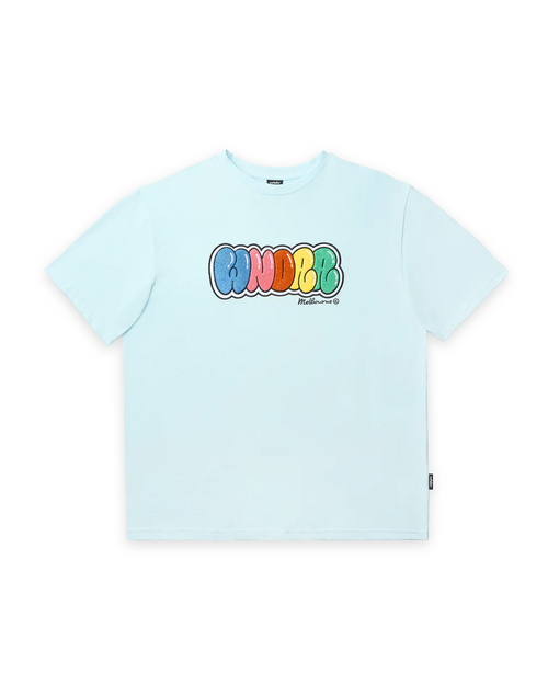 BLISSED HEAVY WEIGHT TEE - BABY BLUE