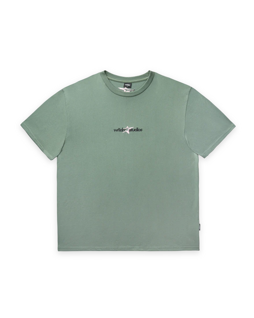 STXR BOX FIT TEE - DARK GREEN