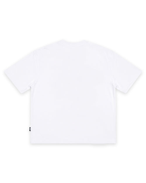 TINT HEAVY WEIGHT TEE - WHITE/WHITE