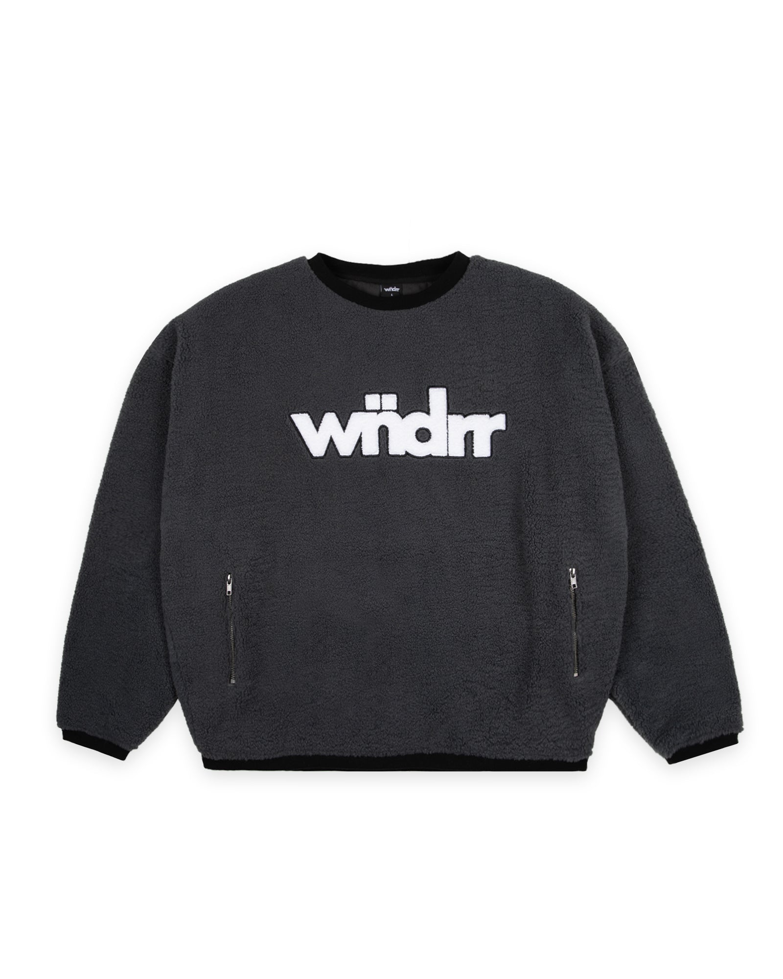 TONE SHERPA PULLOVER - FADED BLACK