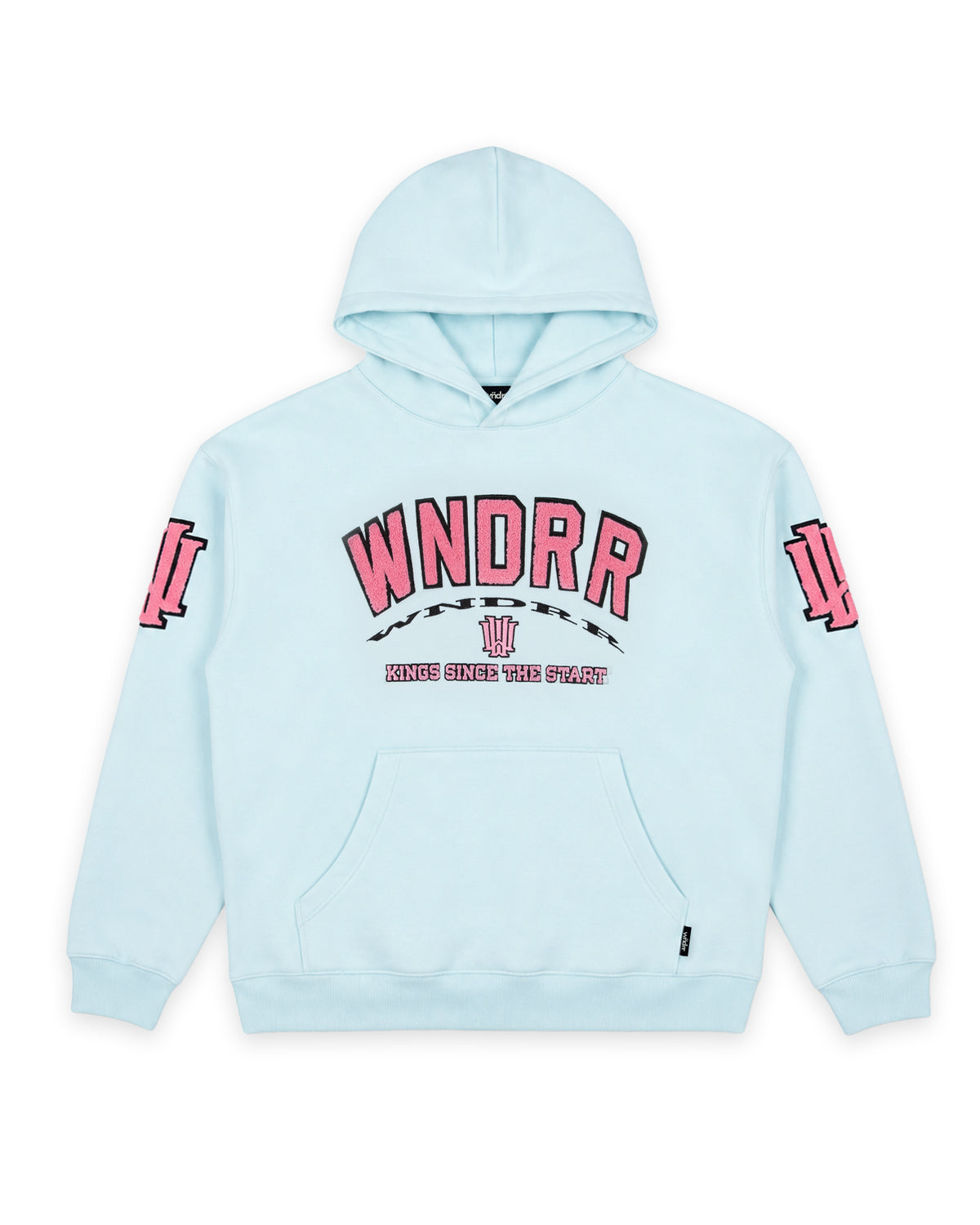 INSTITUTE HOOD SWEAT - BABY BLUE