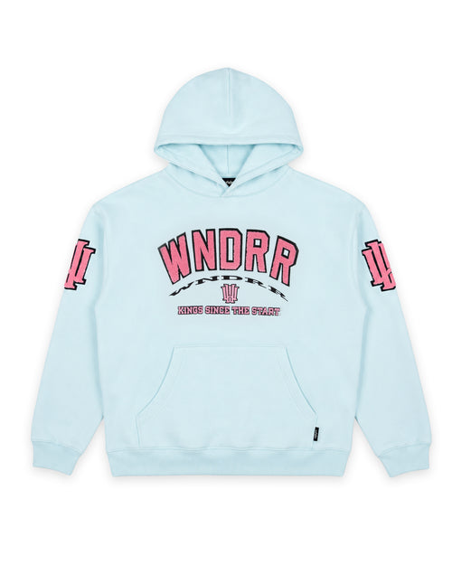 INSTITUTE HOOD SWEAT - BABY BLUE