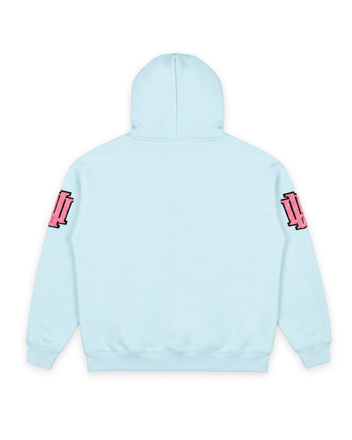 INSTITUTE HOOD SWEAT - BABY BLUE