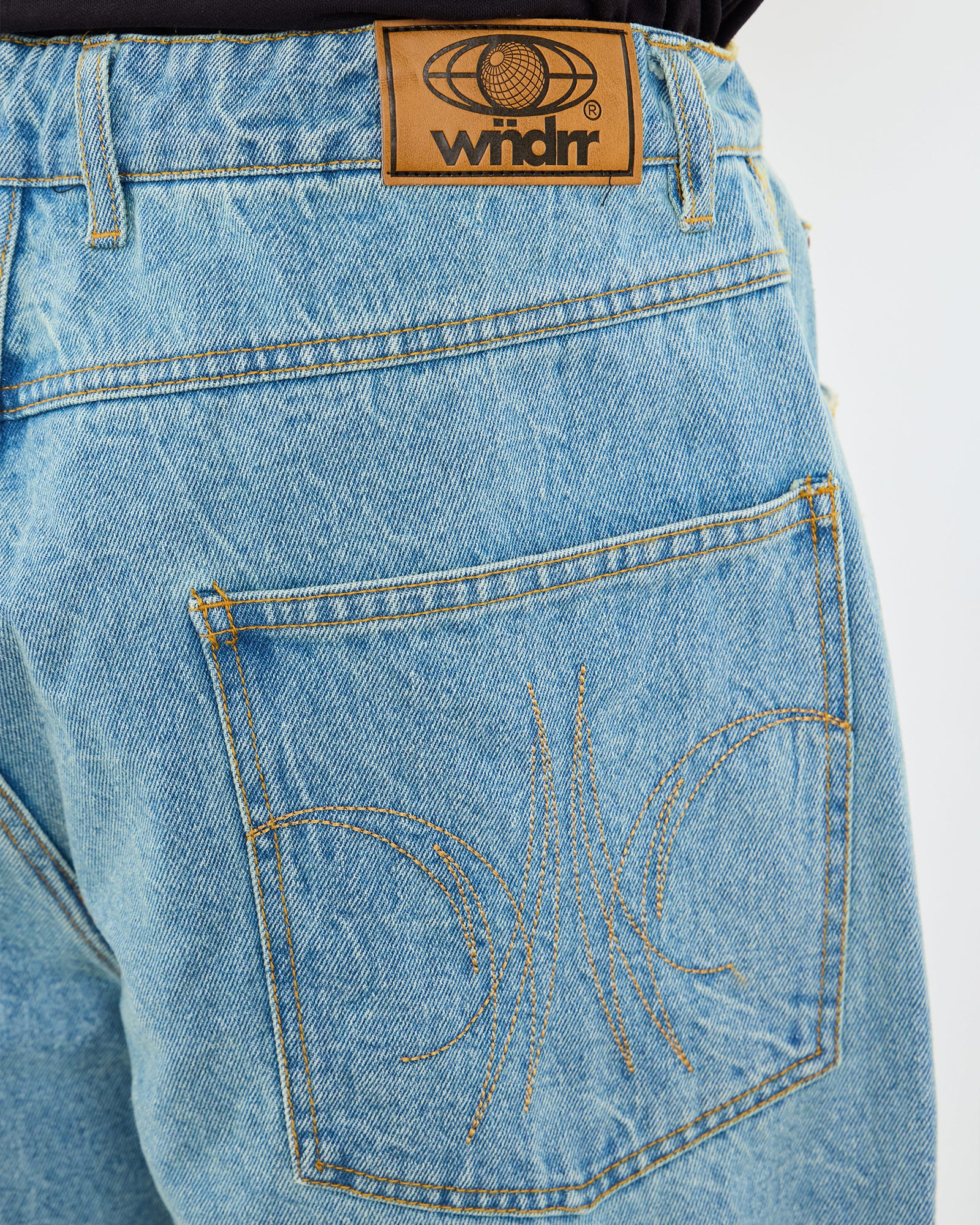 BRONCO BAGGY JEAN - WASHED BLUE
