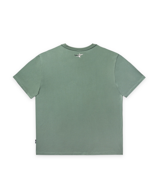STXR BOX FIT TEE - DARK GREEN