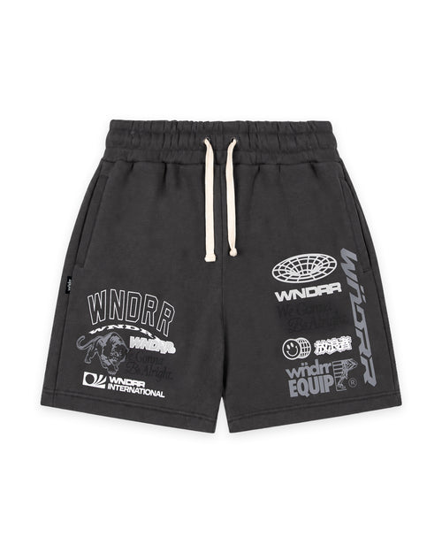 REPRESENT TECH TRACKSHORT - FADED BLACK