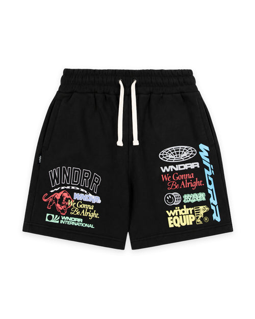 REPRESENT TECH TRACKSHORT - BLACK
