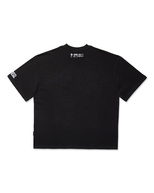 SHIFT HEAVY WEIGHT TEE - BLACK