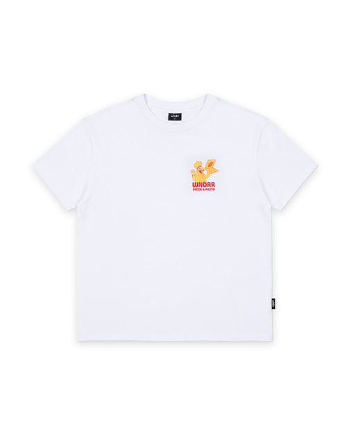 SLICING BOX FIT TEE - WHITE