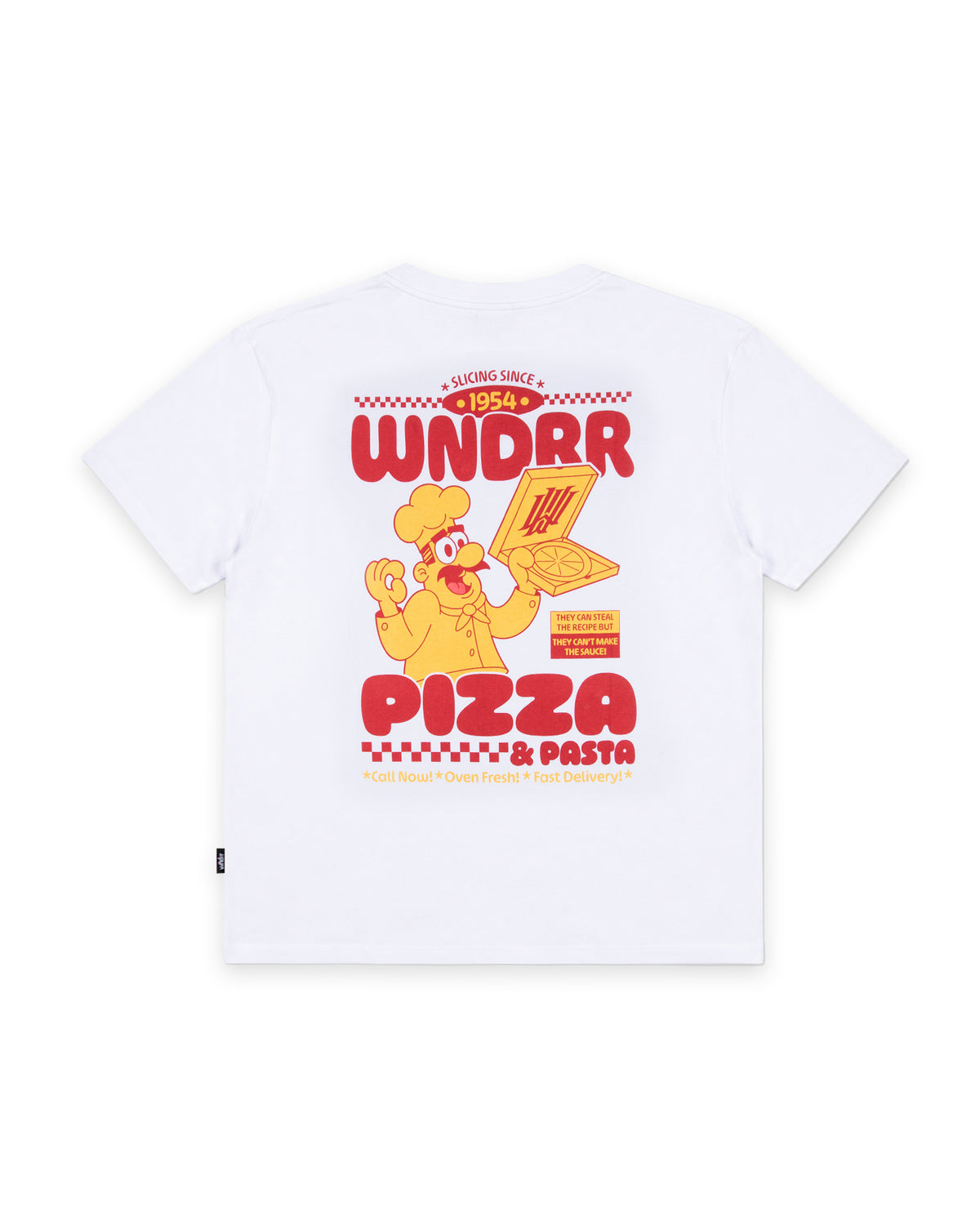SLICING BOX FIT TEE - WHITE