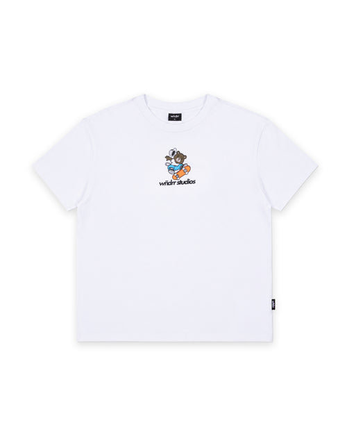 SK8 BOX FIT TEE - WHITE