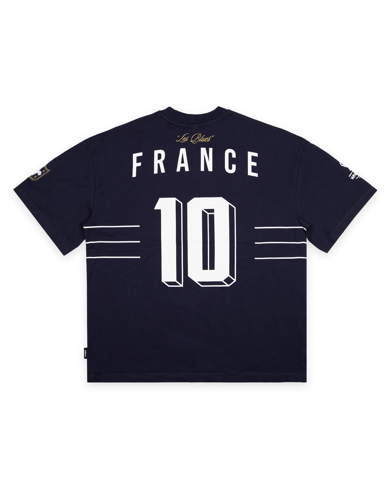 FRANCE WORLD CUP TEE - NAVY/RED