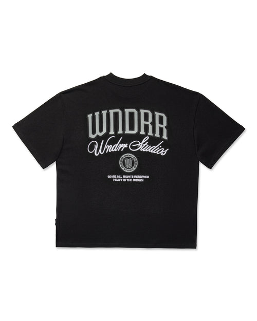 PAVILION HEAVY WEIGHT TEE - BLACK
