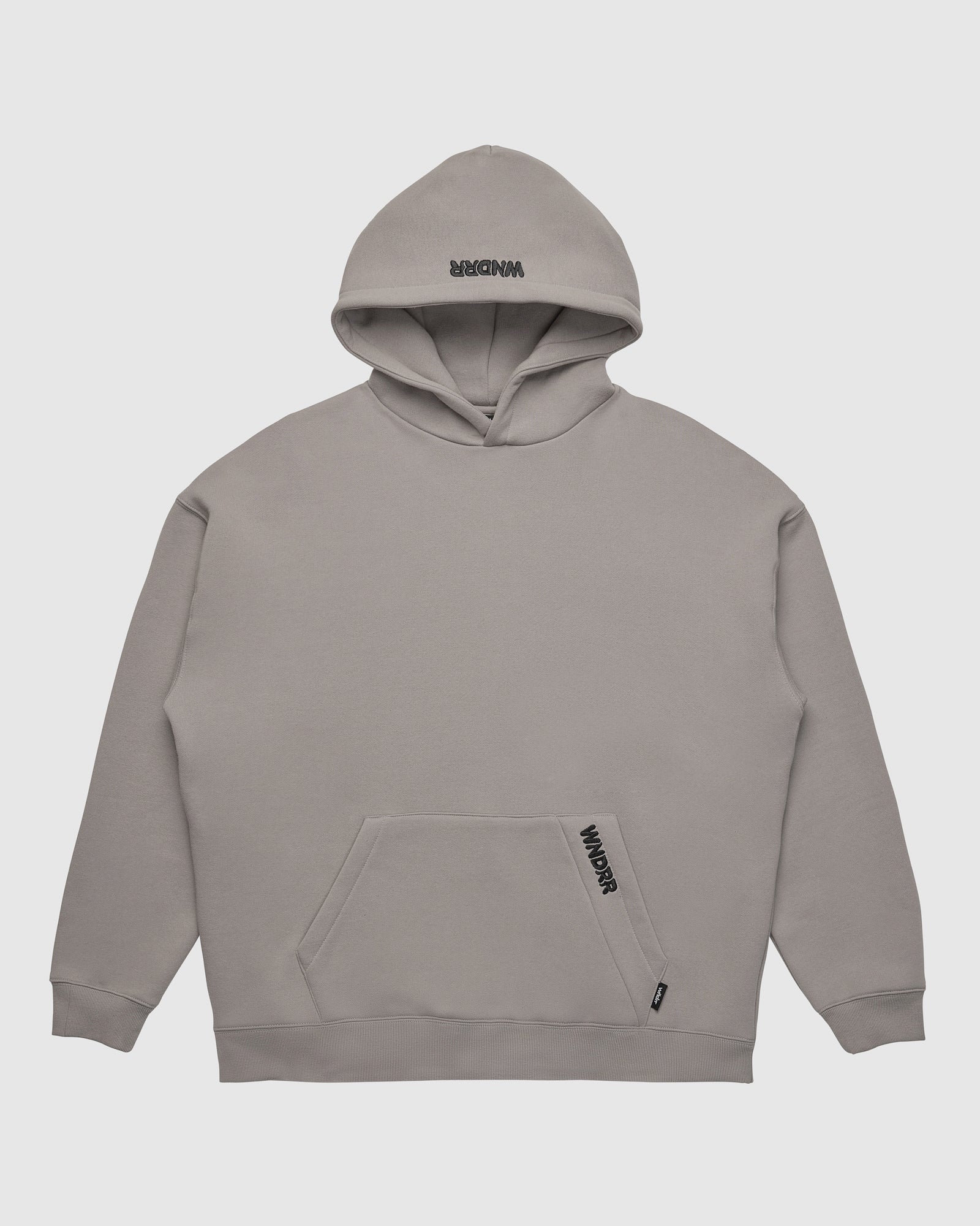 HALO HOOD SWEAT - MOON GREY