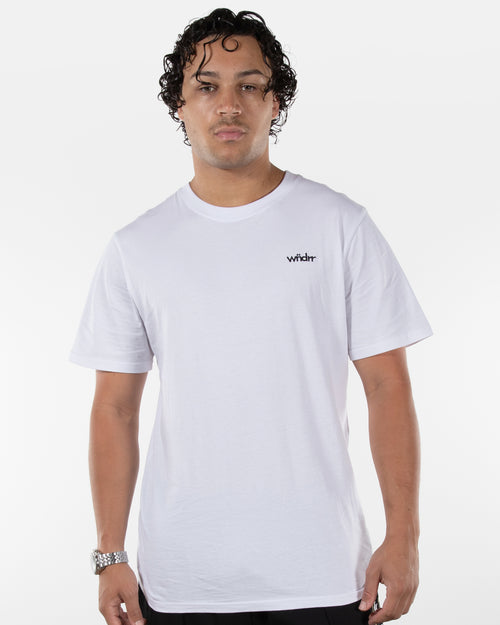 ACCENT REGULAR FIT TEE - WHITE