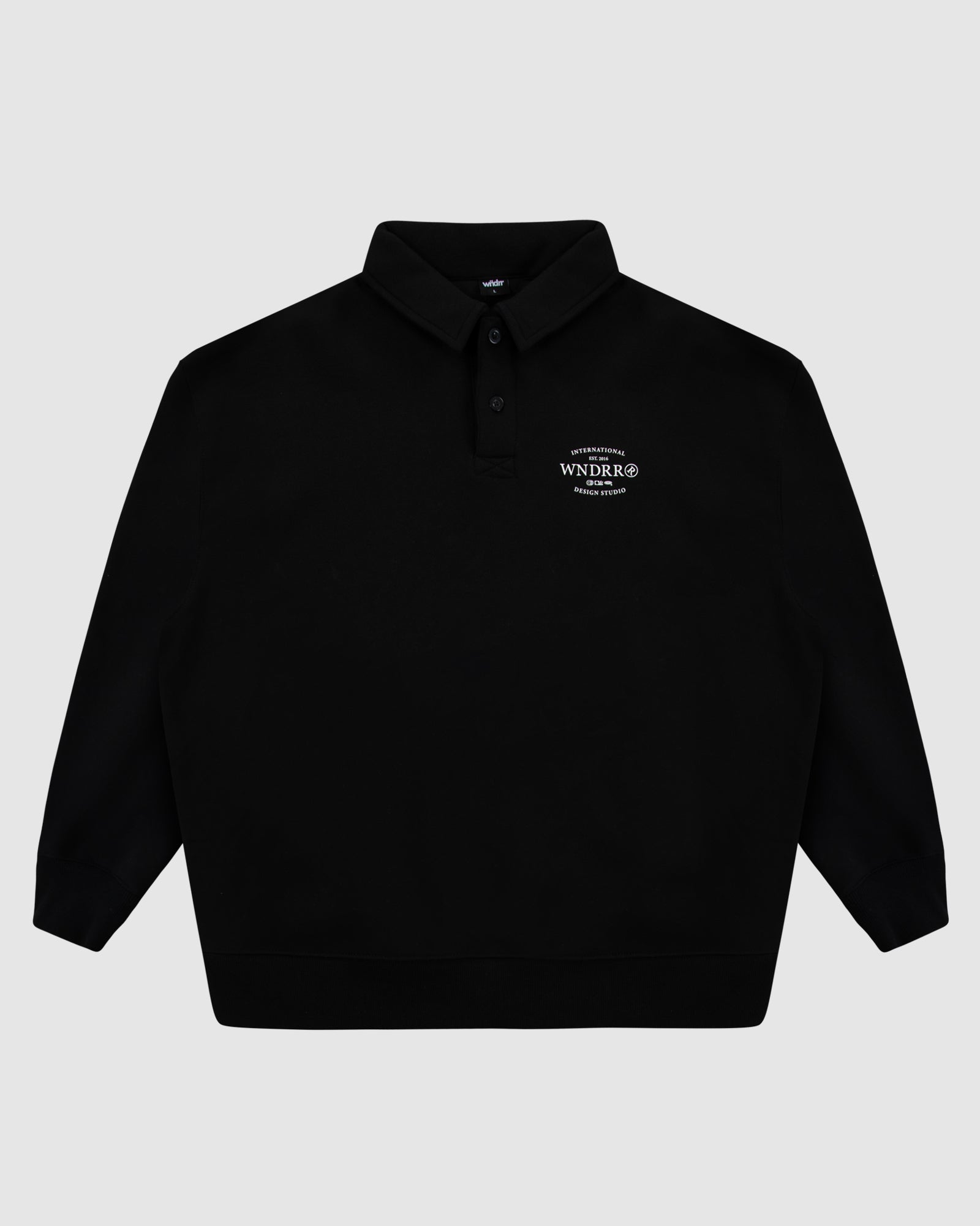 SHERIFF RUGBY SWEAT - BLACK