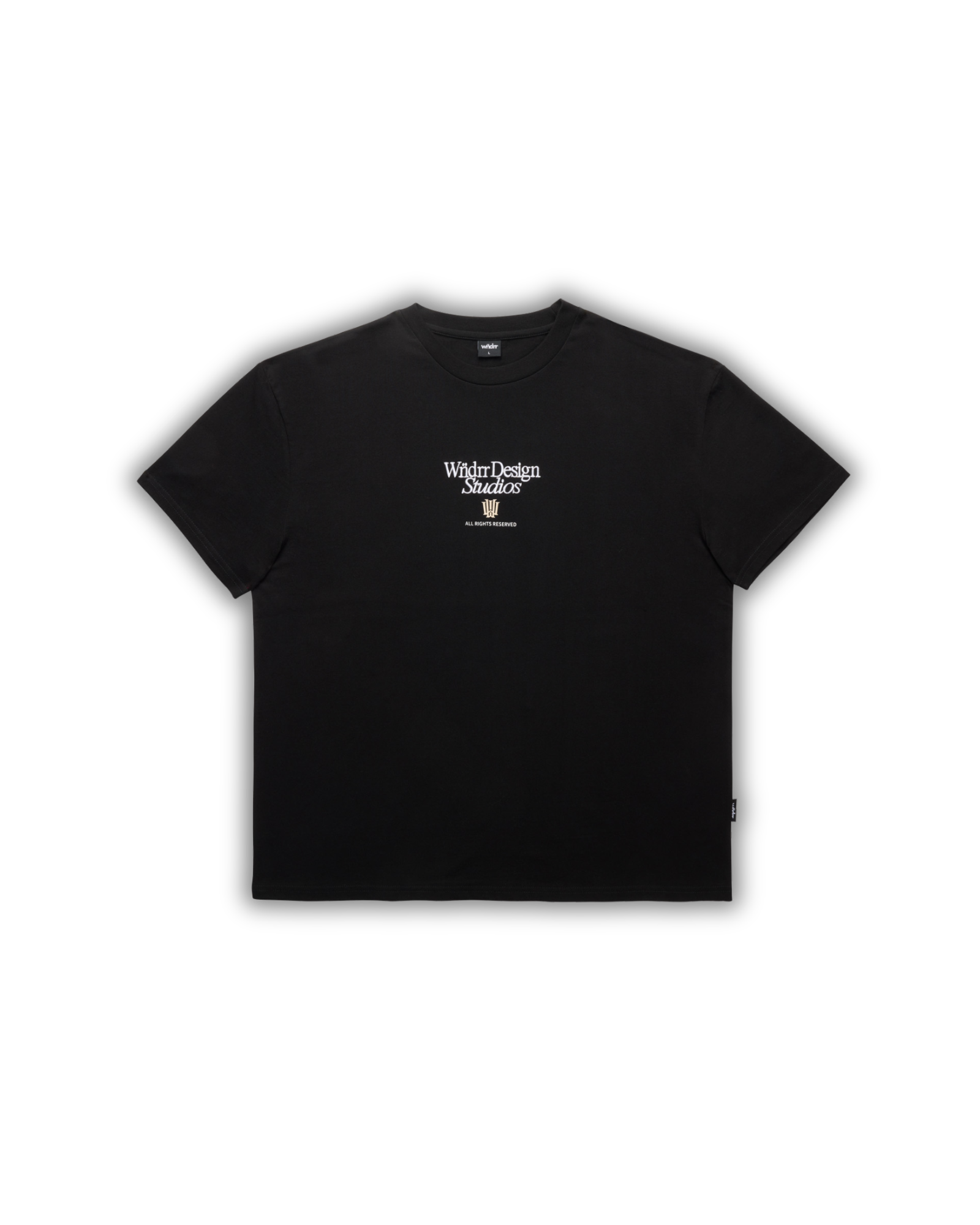 ATELIER BOX FIT TEE - BLACK