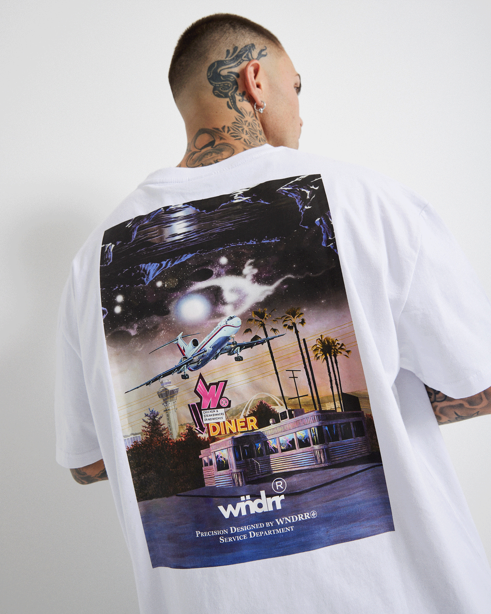 PREFLIGHT BOX FIT TEE - WHITE