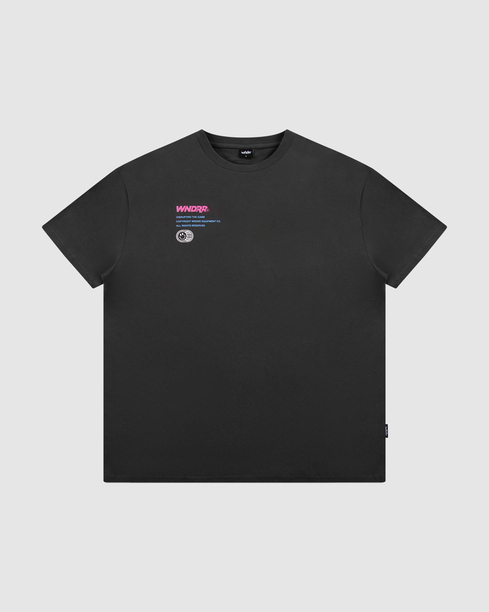 OBSCURE BOX FIT TEE - FADED BLACK