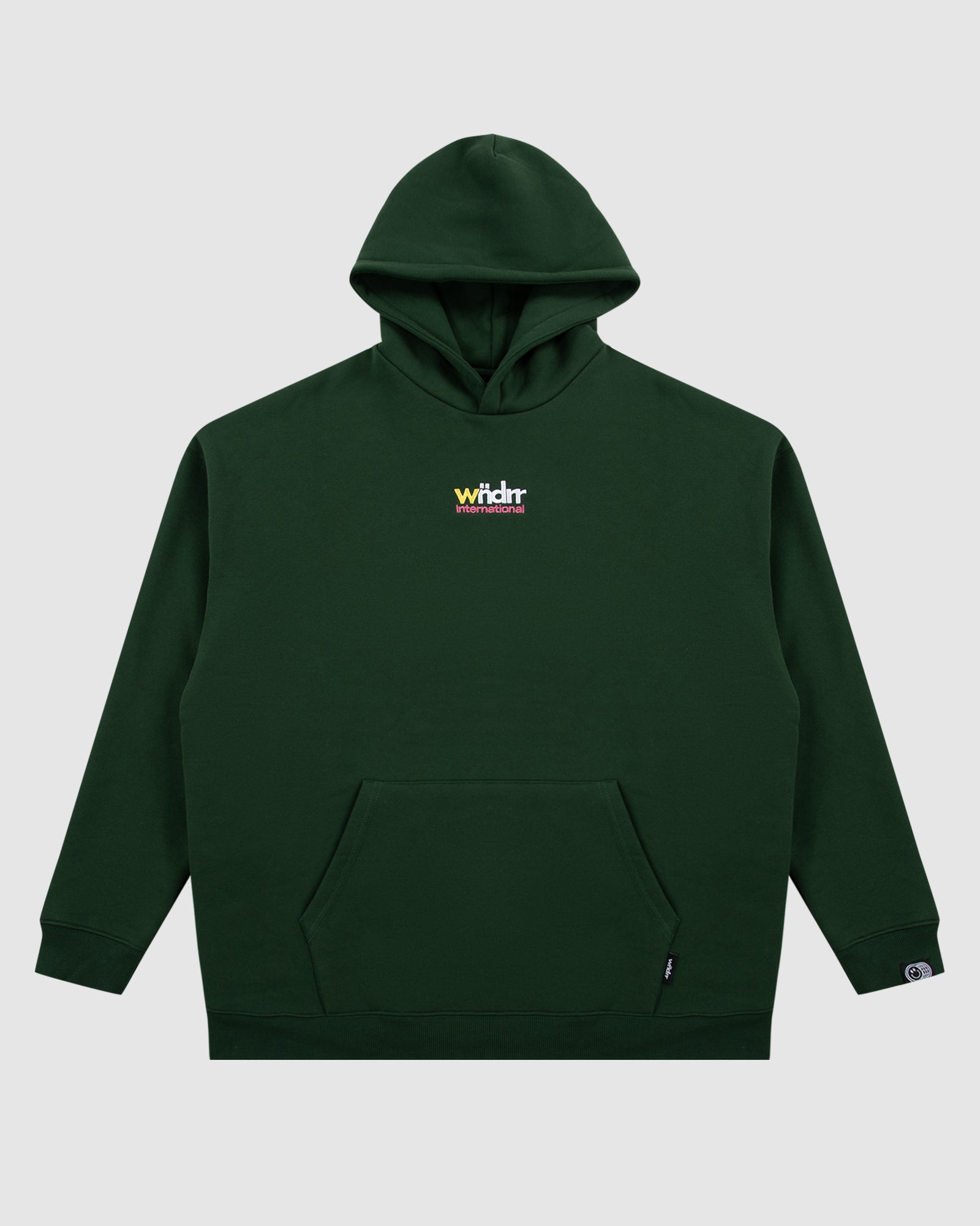 INT HOOD SWEAT - FOREST GREEN