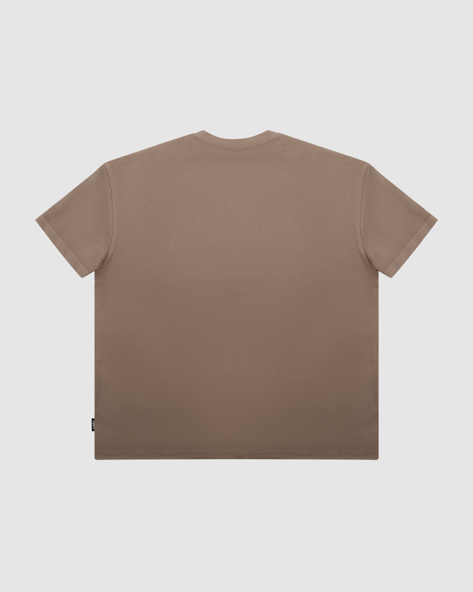 ARCH FRENCH TERRY TEE - TAUPE
