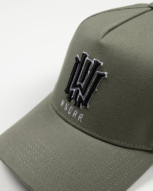 BLEACH CLASSIC SNAPBACK CAP - OLIVE GREEN