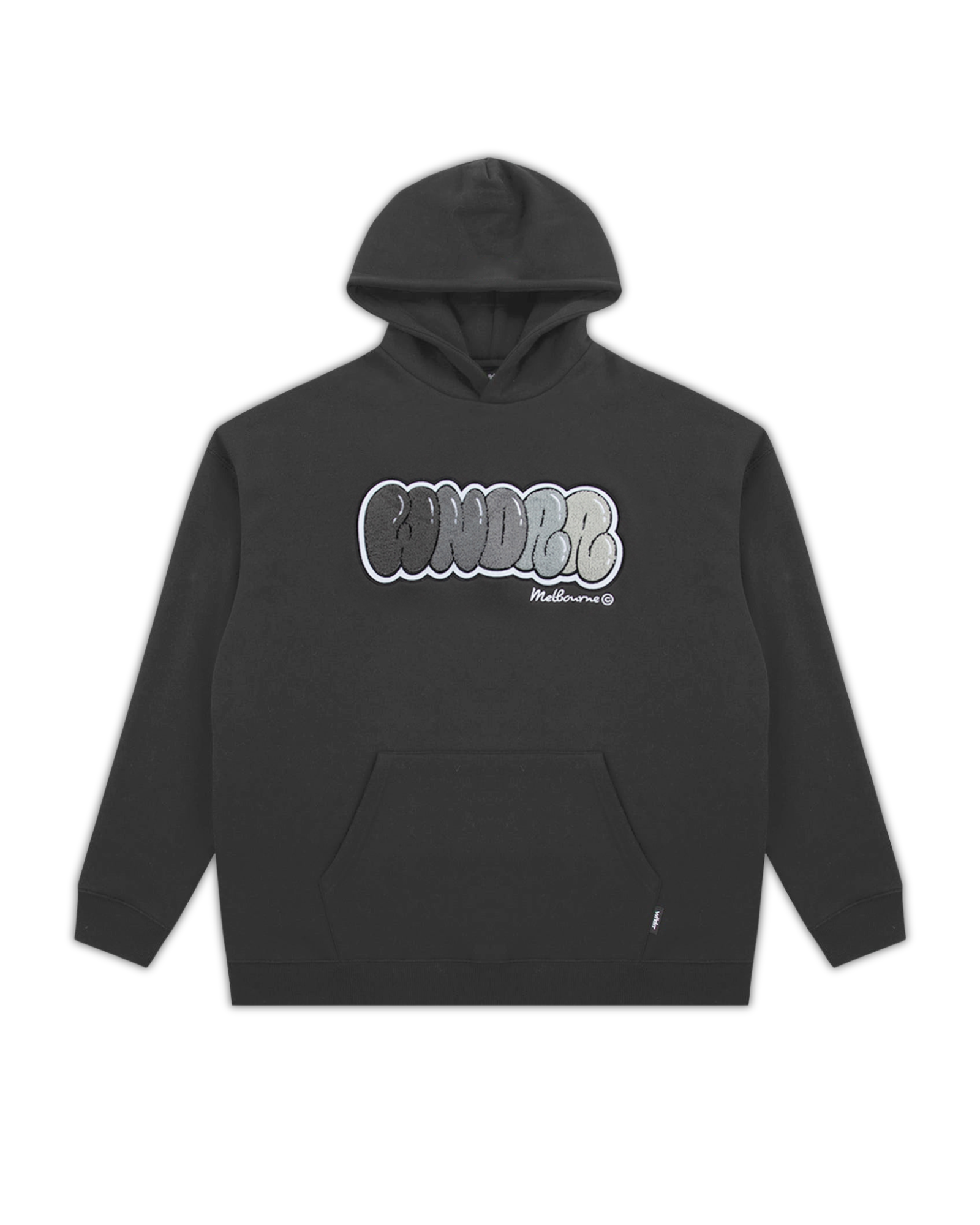 BLISSED HOOD SWEAT - FADED BLACK