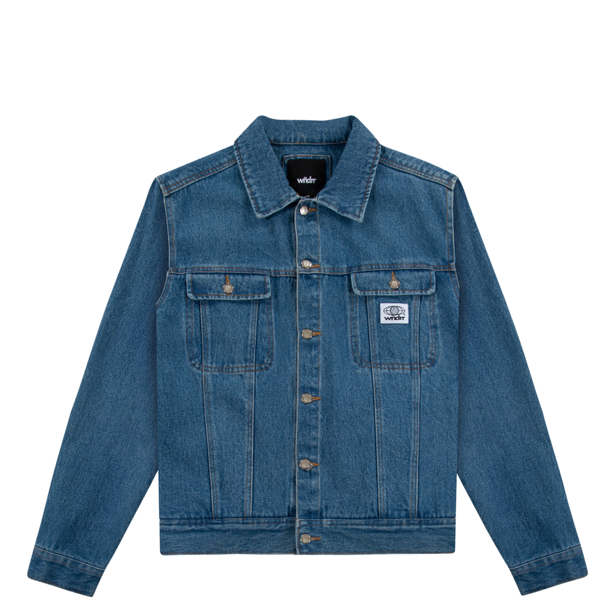 ジャケット・アウター BELPER / puffleed collar denim jacket 25waut_u0355_mdn_m04_0a0e1847-