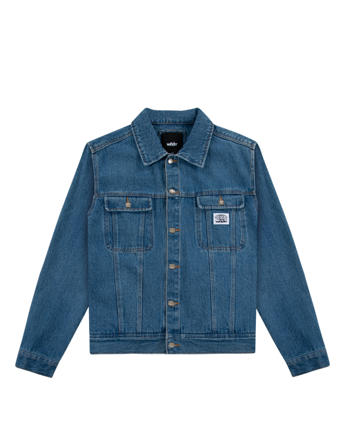 BOOSTER DENIM JACKET - BLUE