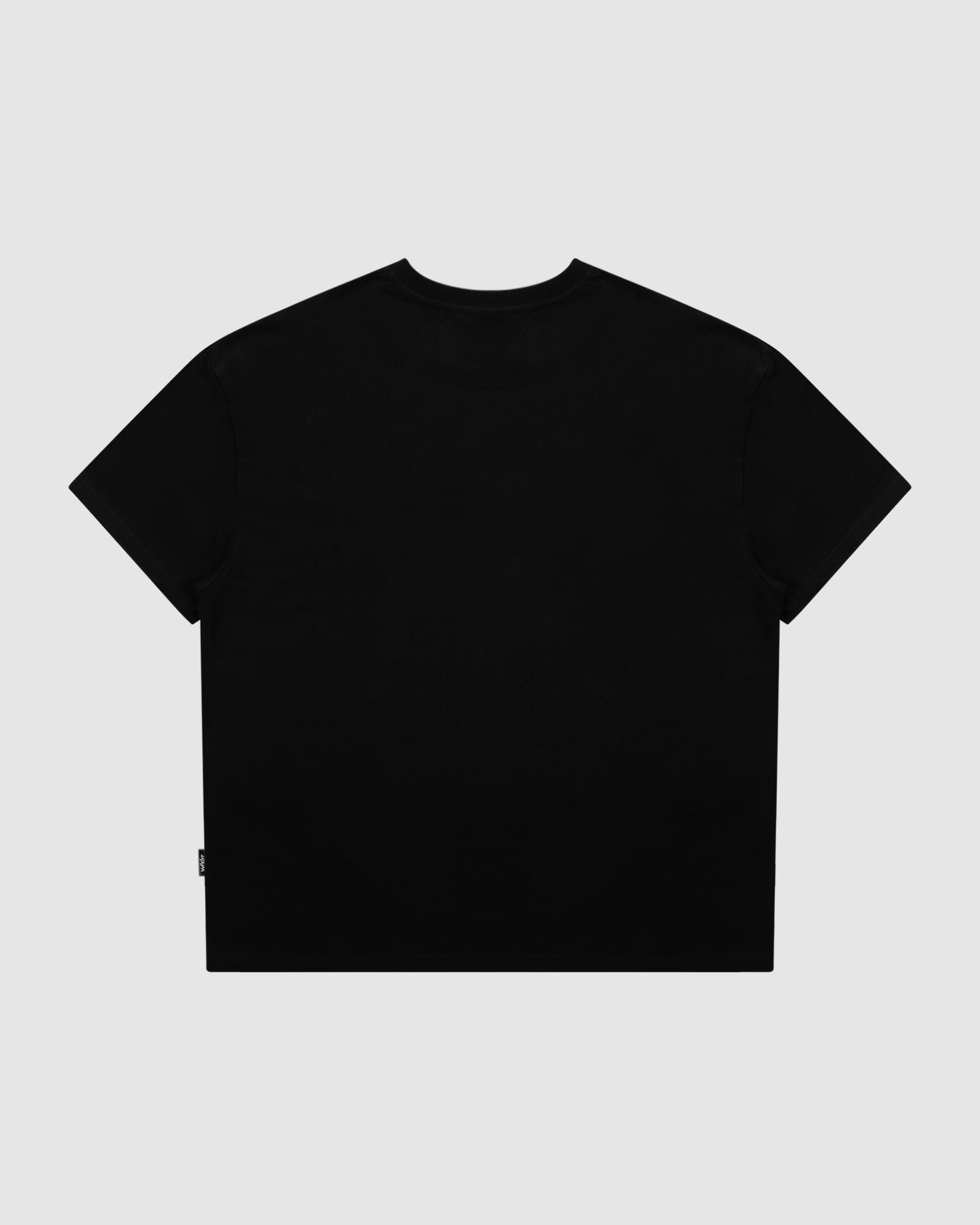 SPACED OUT BOX FIT TEE - BLACK