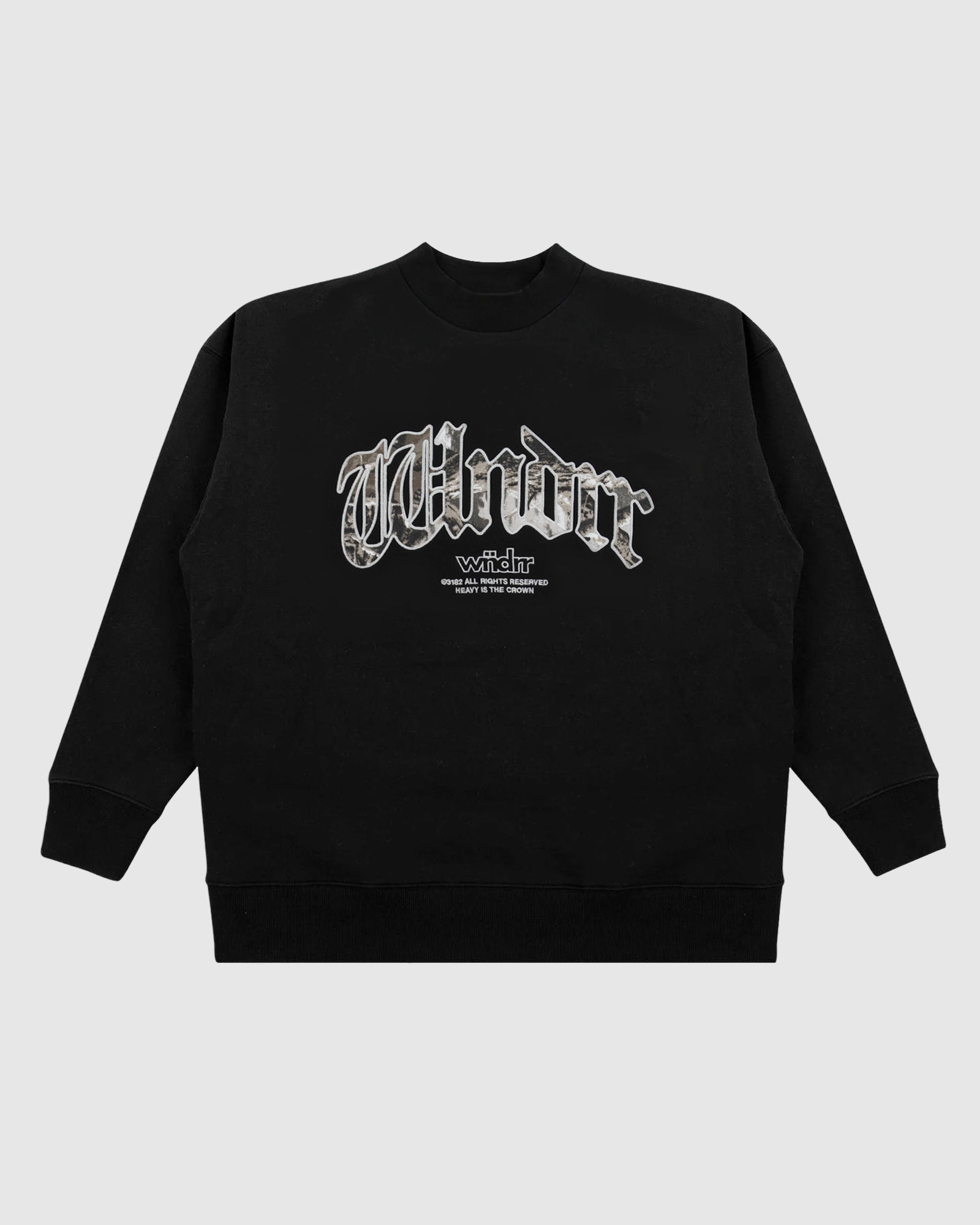 ROGUE CREW SWEAT - BLACK