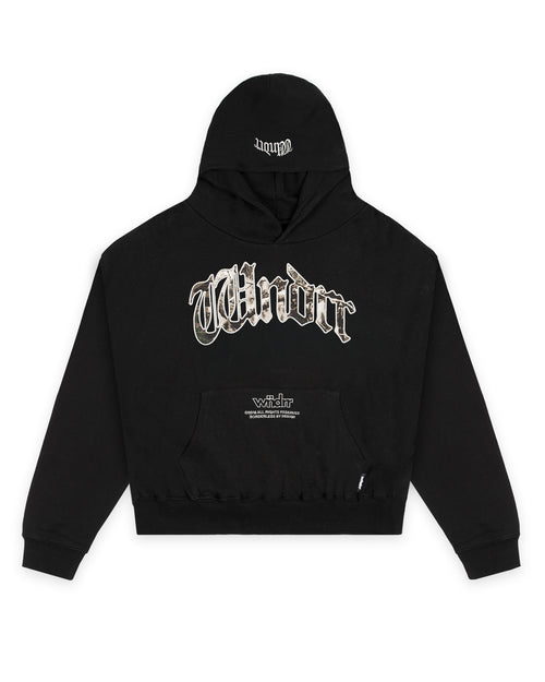 ROGUE BOX FIT HOOD SWEAT - BLACK