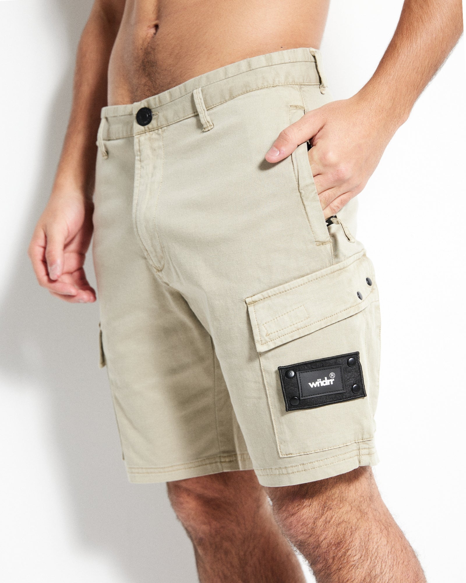 FAIRFAX CARGO SHORT - STONE