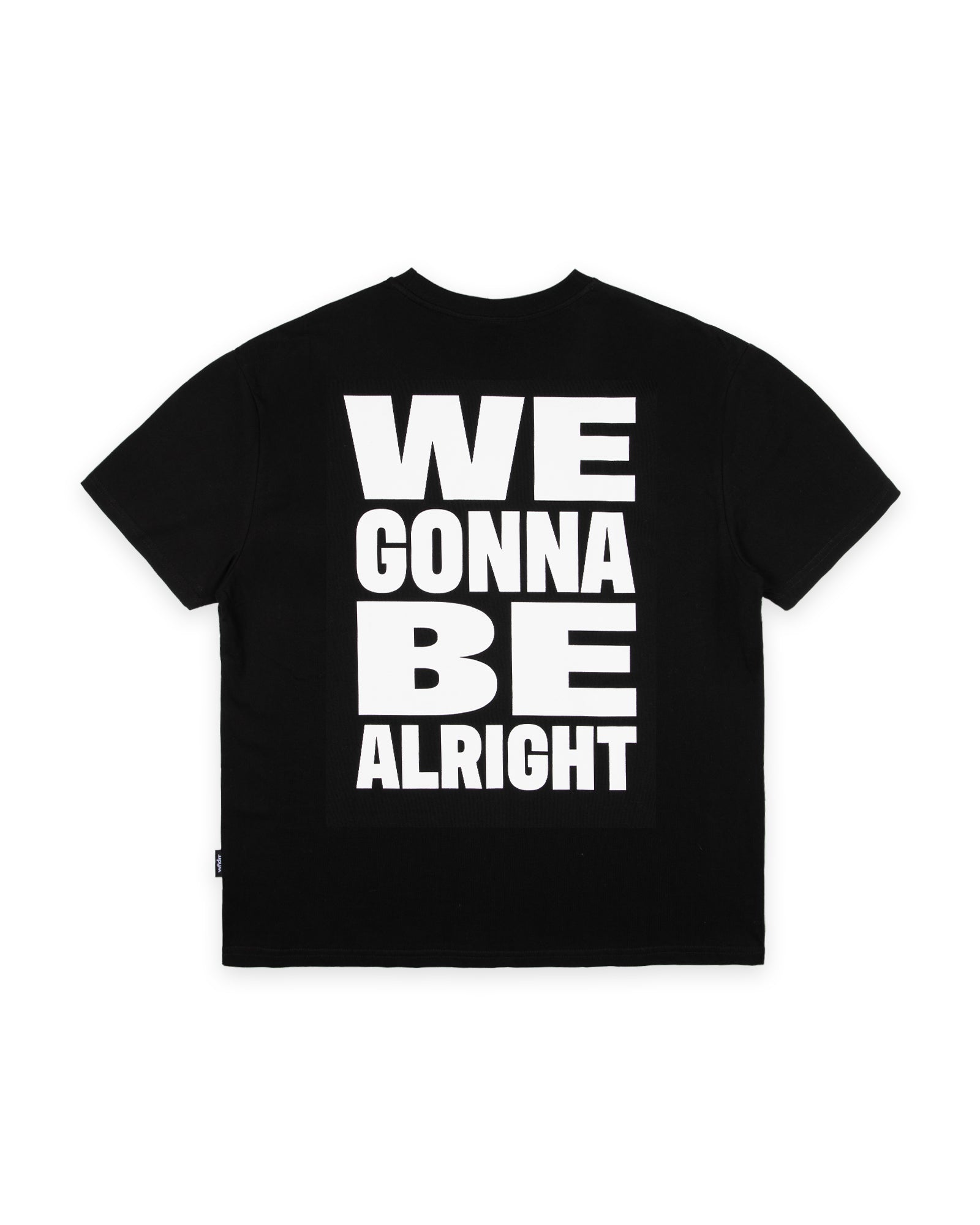 MANTRA BOX FIT TEE - BLACK
