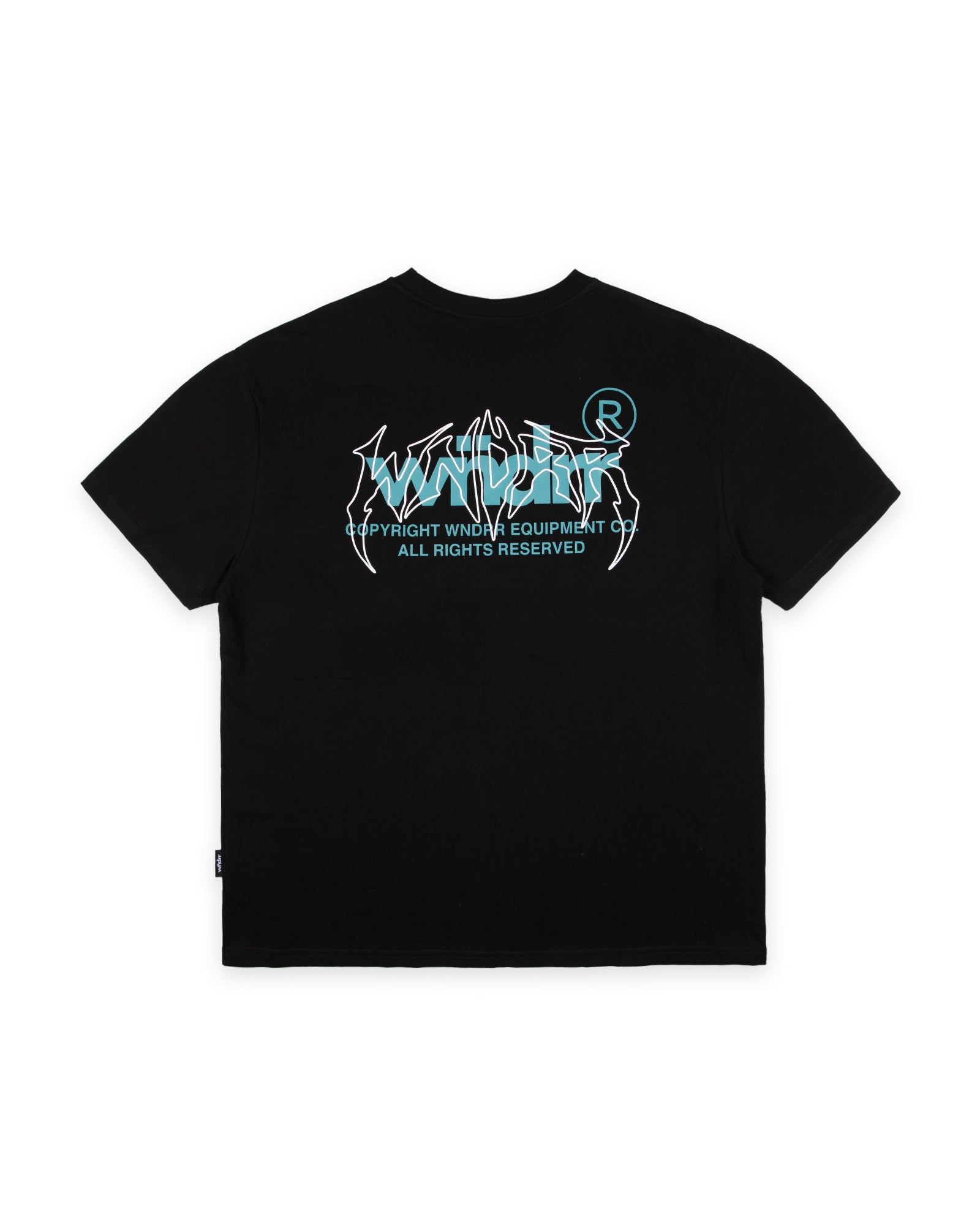 SHUTDOWN BOX FIT TEE - BLACK